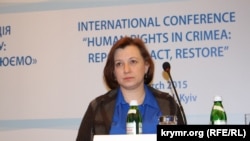 Представниця Кримської правозахисної групи Ірина Сєдова