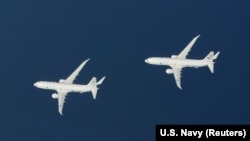 Two P-8A Poseidon aircraft (file photo)