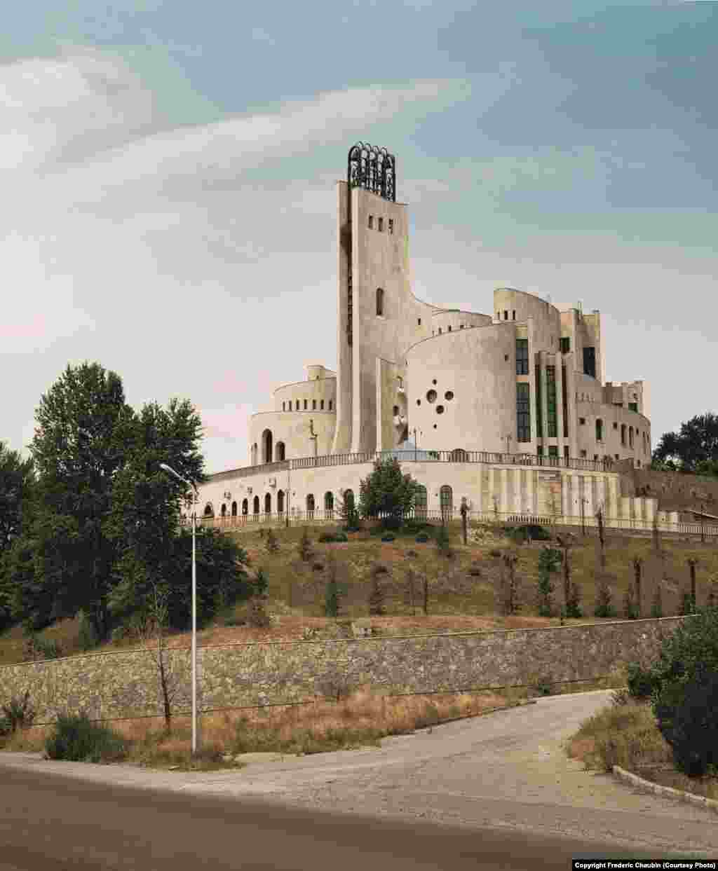 The Palace of Ceremonies in Tbilisi, Georgia, by architects Viktor Dzhorbenadze and Vazha Orbeladze, dating from 1985. &quot;The shapes are crazy. They are just, at least for some of the buildings, they look like science-fiction sets,&quot; Chaubin told RFE/RL in 2011. &quot;This is what I felt the first time I was facing the wedding palace in Tbilisi. I thought it was coming out of Star Wars or something like this. And it was very, very unexpected. It didn&#39;t fit with the idea that I had about the Soviet Union. &quot;You know, to realize that suddenly things were much more complicated made it very, very exciting. Much more complicated than what I had thought.&quot;