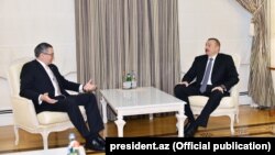 İlham Əliyev Manuel Qonzalez Sanzı qəbul edir. 2017