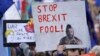 Protest anti-Brexit la Londra. 19 octombrie 2019