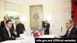 Miniștri de externe Tudor Ulianovschi și Sergei Lavrov la Conferința de securitate de la München, la 17 februarie 2018 
