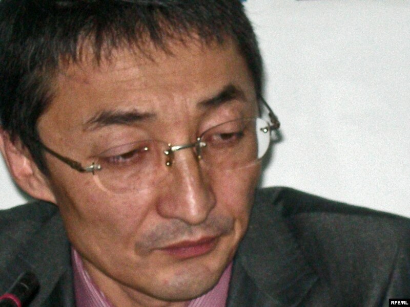 Адвоката Мухтара Джакишева Нурлана Бейсекеев. Алматы, 7 сентября 2009 года