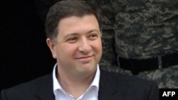 Грузия оппозициясы жетекшілерінің бірі, Тбилисидің бұрынғы мэрі Гиги Угулава.