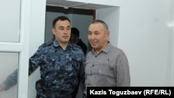 Подсудимый 68-летний Болатхан Жунусов в зале судебного заседания по делу об «участии в деятельности запрещенного судом объединения». Талдыкорган, 16 сентября 2019 года. 