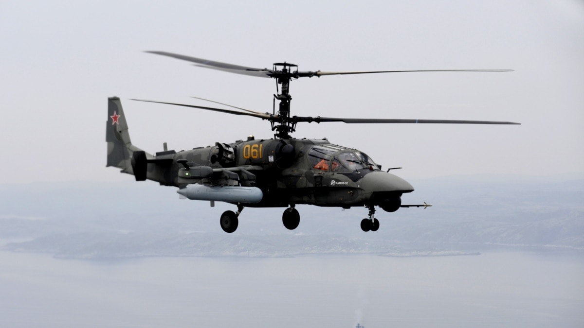 На Харківщині біля Ізюма збили російський вертоліт Ка-52 – ОВА