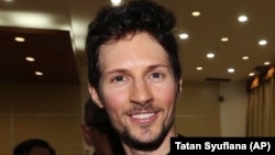 Telegram co-founder Pavel Durov (file photo)