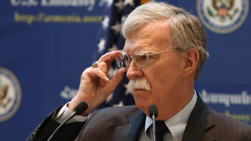 Bolton Satisfied With ‘Productive’ Talks In Armenia