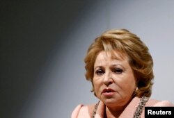 Valentina Matviyenko – Shefe e Këshillit të Federatës.