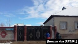 Дом Ардак Ашим, где в марте был проведен обыск. Шымкент, 15 марта 2018 года.