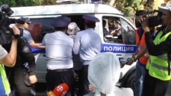 Kazakh Police Break Up Opposition Rallies, Detain Dozens