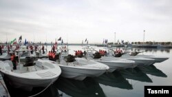 Revolutionary Guard gunboats delivered on 28 May, 2020. 