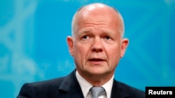 William Hague, a former U.K. foreign minister, is on the list.