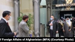 حنیف اتمر وزیر خارجه افغانستان در عربستان سعودی