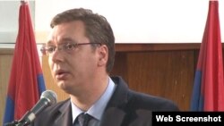 Александр Вучич, заместитель премьер-министра Сербии. 