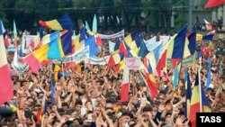 Митинг с требованием признать молдавский язык государственным, Кишинев, 20 мая 1989 