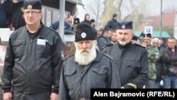 Some of the participants in the March 10 event sang songs that included lines such as "there will be hell, the River Drina will be bloody, here come the Chetniks from the Serb mountains."