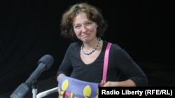 Iulia Vișnevțkaia, colaboratoare a Europei Libere și corespondentă a revistei „Russkiy reporter”. 