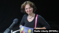 RFE/RL freelance correspondent Yulia Vishnevetskaya