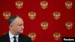 Igor Dodon la Kremlin