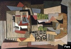 یکی از آثار پیکاسو در موزه هنرهای معاصر تهران