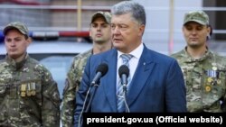 Ukrainanyň prezidenti Petro Poroşenko