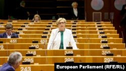 Европарламент ялпи мажлисларидан бири, 2020 йилнинг 2 марти.