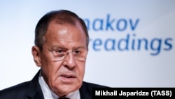 Russian Foreign MInister Sergei Lavrov (file photo)
