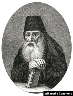 Симеон Полоцкий, иеромонах. Литография 1818 года.