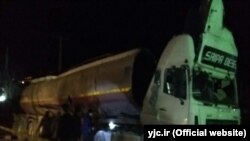 تانکر سوخت منفجر شده در خرمآباد؛ باشگاه خبرنگاران جوان
