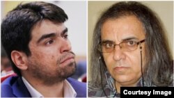احسان مازندرانی (چپ) و محمدصدیق کبودوند