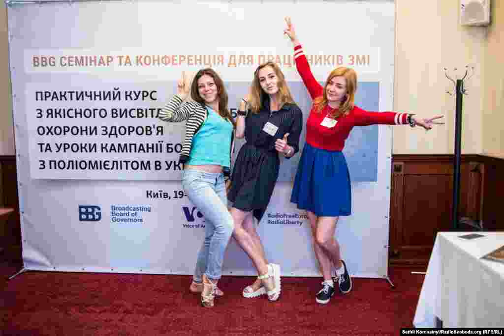 Учасники практичного курсу з якісного висвітлення медичних проблем в Україні