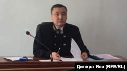 Судья Еркебулан Тулешов.