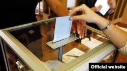 Georgia – Voting in municipal elections underway in Tbilisi, undated