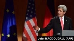 Джон Керри выступает в Германии