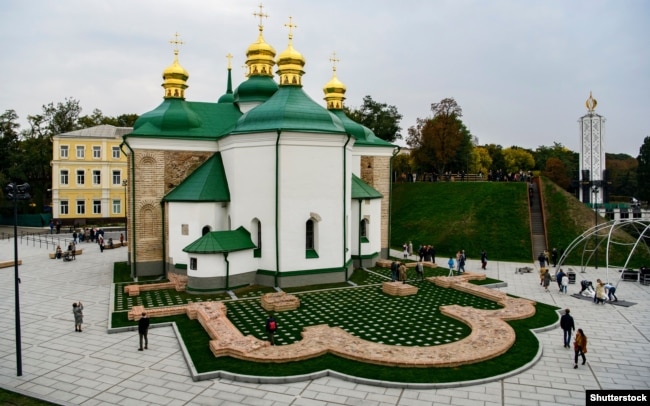 Церква Спаса на Берестові в Києві – національна пам’ятка архітектури XII століття