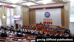 Қырғызстан парламентінің жиыны (Көрнекі сурет).