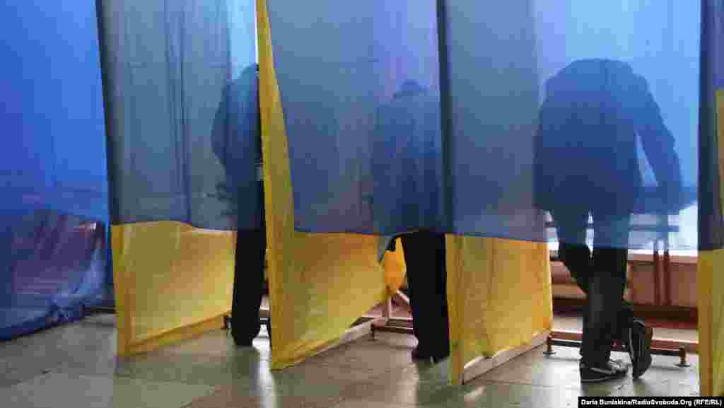 Voting in Cherkassy.
