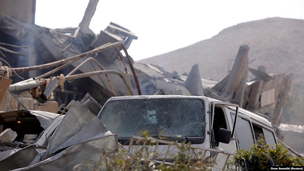 Centrul de Cercetări Științice de la Damasc distrus de bombardamentele de sîmbătă