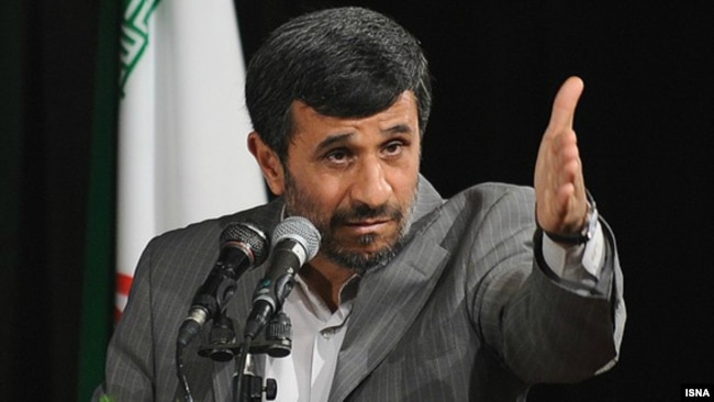 Former President Mahmud Ahmadinejad