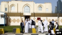 Катар -- Талибандын Дохадагы кеңсеси. 18-июнь, 2013. 