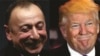 Ilham Aliyev and Donald Trump (combo photo)