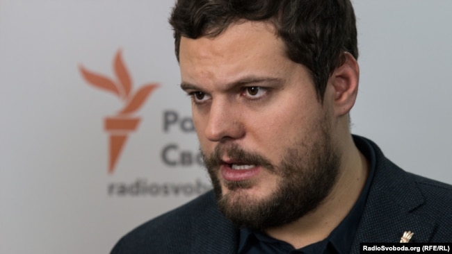 Колишній депутат Верховної Ради України, офіцер батальйону «Свобода» бригади Національної гвардії «Рубіж» Андрій Іллєнко