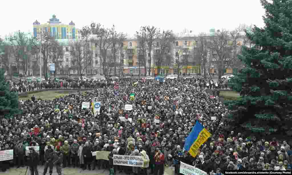 &nbsp;Полтавадагы митинг, Украина.