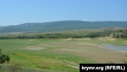 Русло річки Біюк-Карасу вище Білогірського водосховища, архівне фото