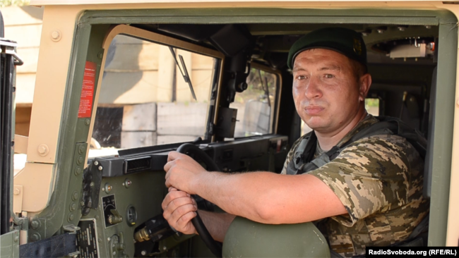 Олексій Швець, водій Донецького прикордонного загону