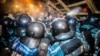 Analysis: As Protests Continue, Attention Focuses On Ukraine's 'Thin Blue Line'