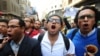 Акция протеста активистов молодежного движения в Каире, 30 ноября 2013 г.