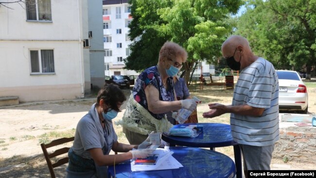 Голосование по поправкам в российскую Конституцию в Керчи, 25 июня 2020 года