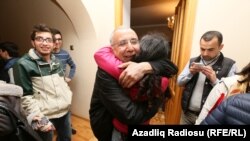 PHOTOGALLERY: Azeri Lawyer Intigam Aliyev Released From Jail (RFE/RL Azerbaijani Service)